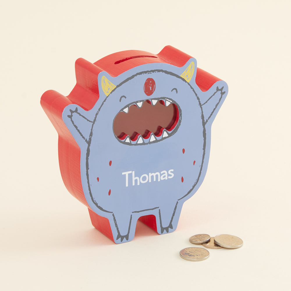 Personalised Monster Money Box