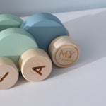 Personalised Colourful Pull Along Caterpillar FSC®