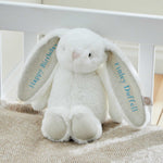Personalised White Bunny Soft Toy