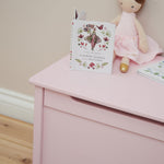 Personalised Flower Fairies™ Pink Toy Box FSC®