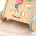 Personalised Wooden Activity Walker