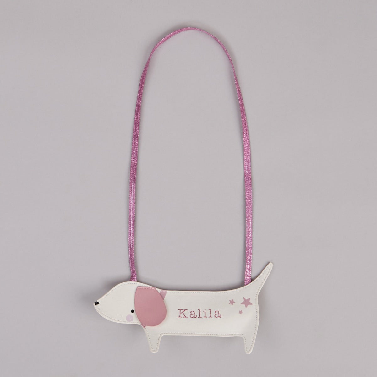 Personalised Little Sausage Dog Toddler Handbag