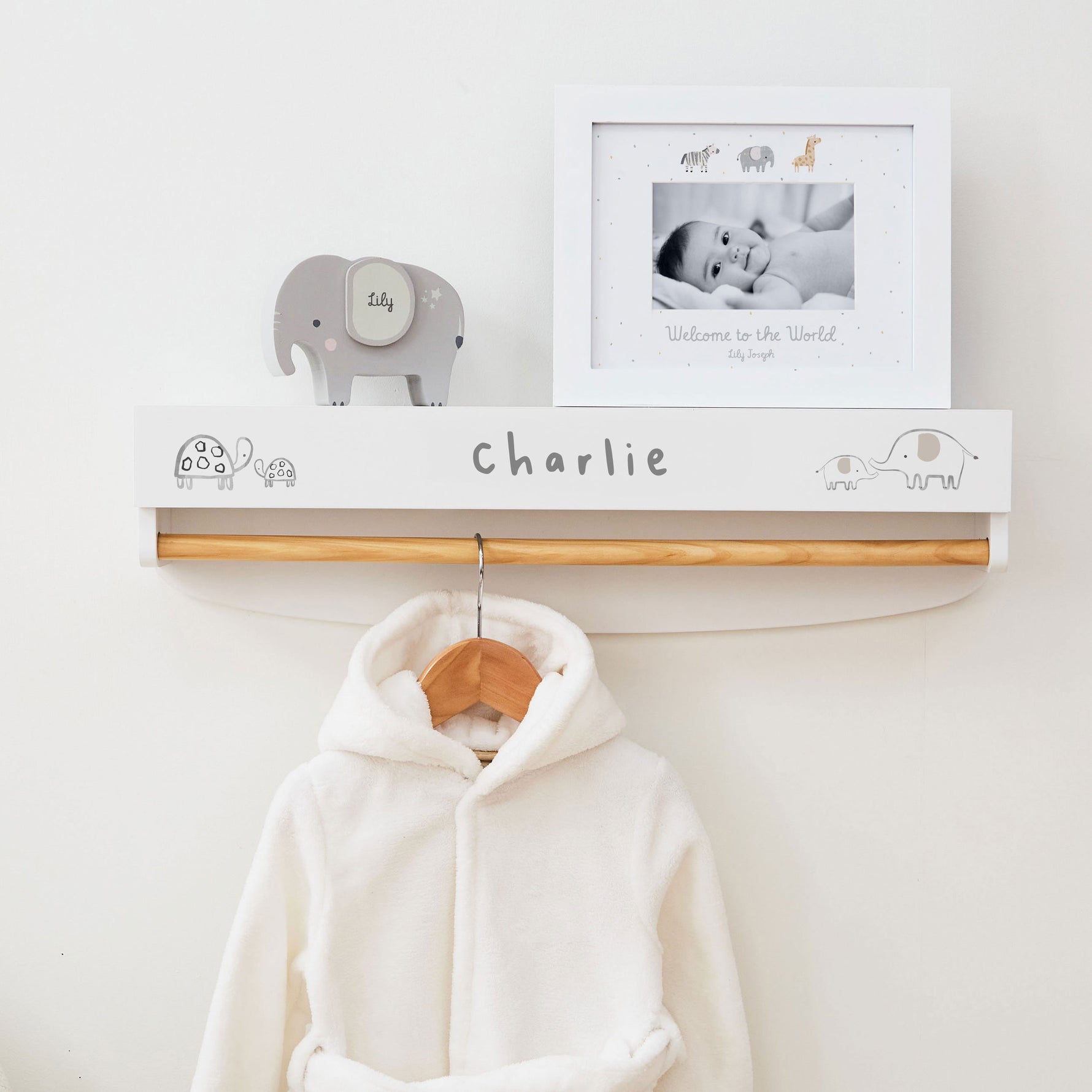 Personalised Cuddle Club Hanging Shelf