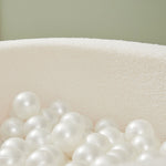 Personalised Born to be Loved Teddy Cream Ball Pit