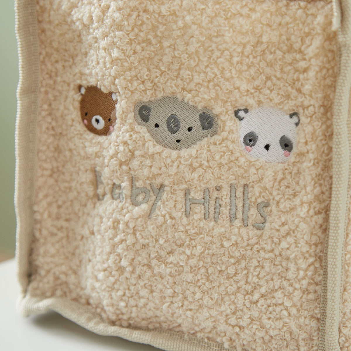 Personalised Mini Mono Borg Nappy Caddy