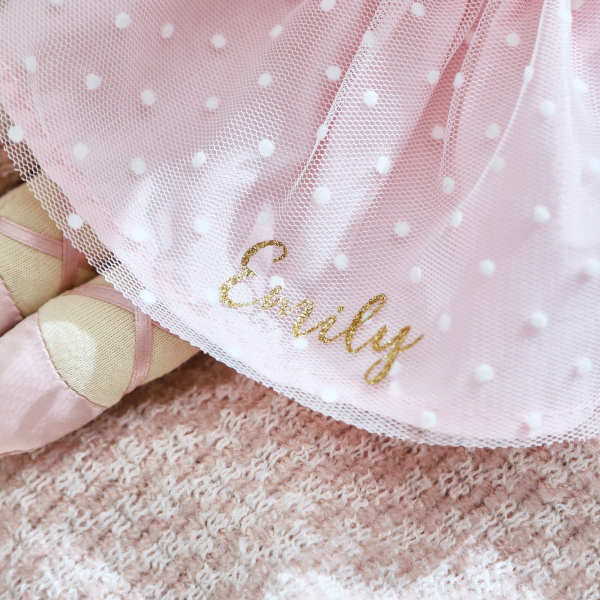 Personalised Ballerina Doll with Fair Hair