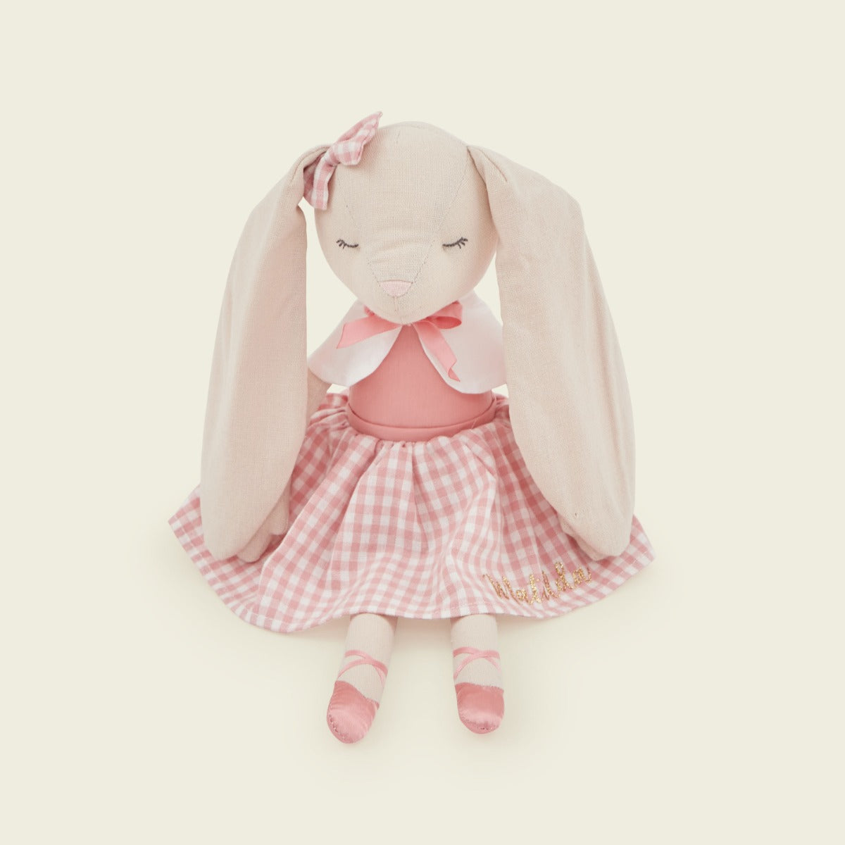 Personalised Bunny Ballerina Doll