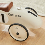 Personalised Off White Vilac Ride On Toy