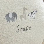 Personalised Born to be Loved Cushion