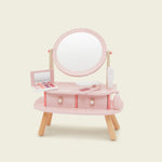 Personalised Pink Wooden Vanity Set