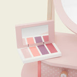 Personalised Pink Wooden Vanity Set