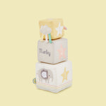 Personalised Plush Animal Stacking Cubes