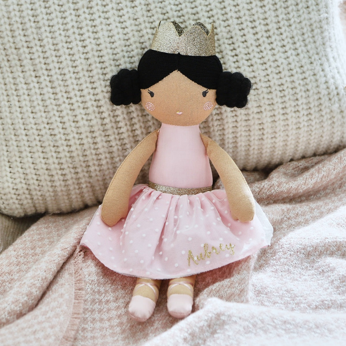 BIRTHDAY BALLERINA DOLL - BLACK BUN HAIR