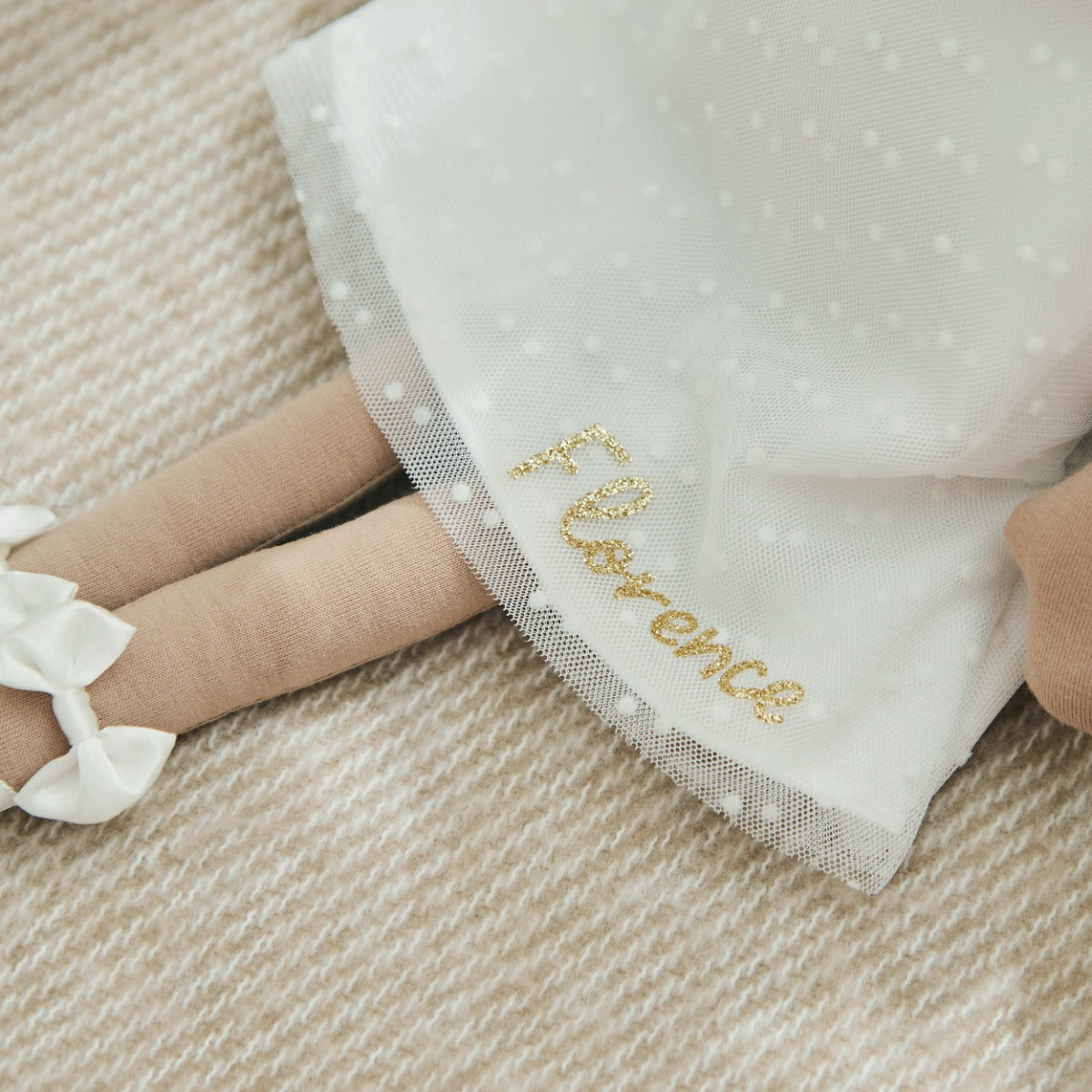 Personalised Angel Doll with Dark Hair