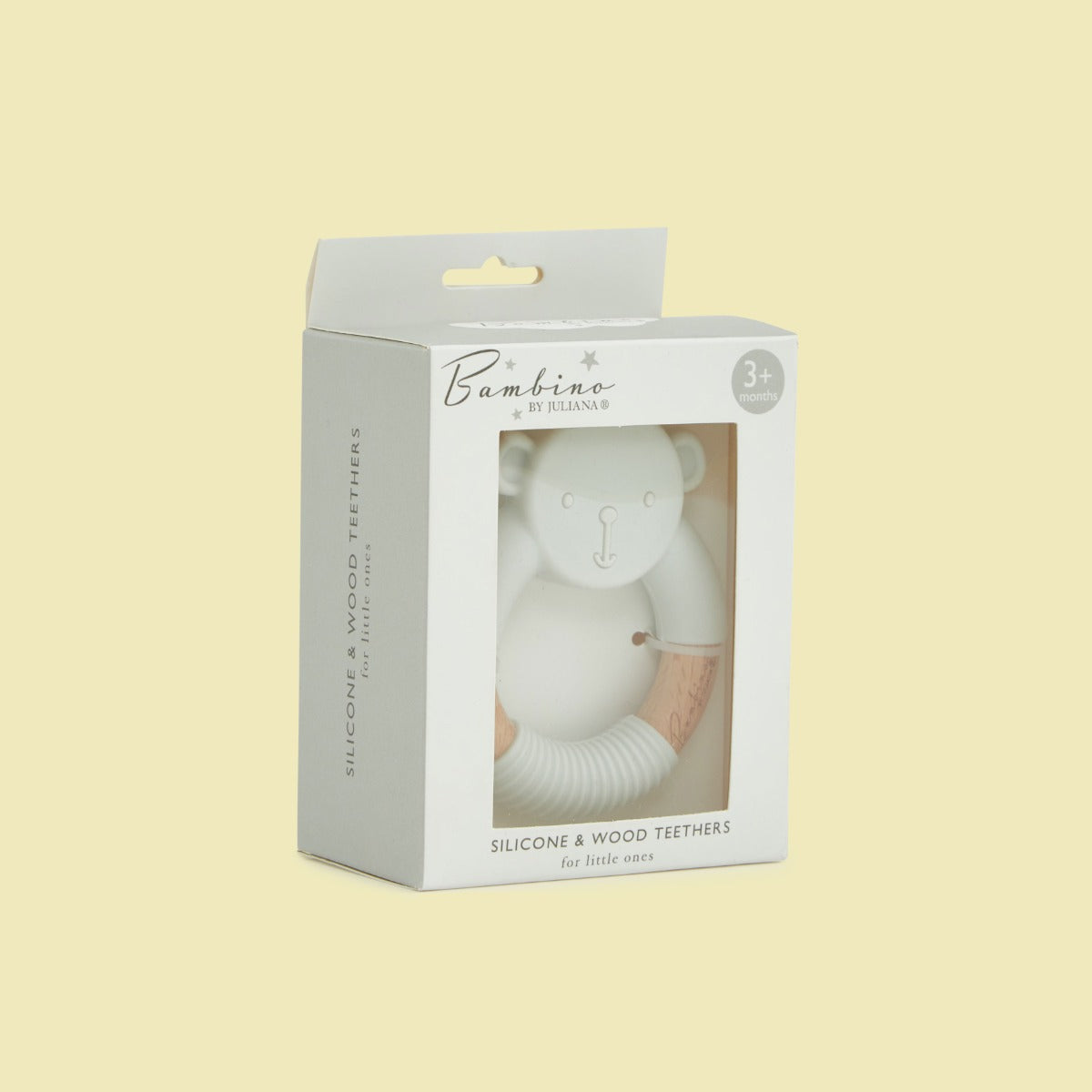 Grey Bear Teether Ring