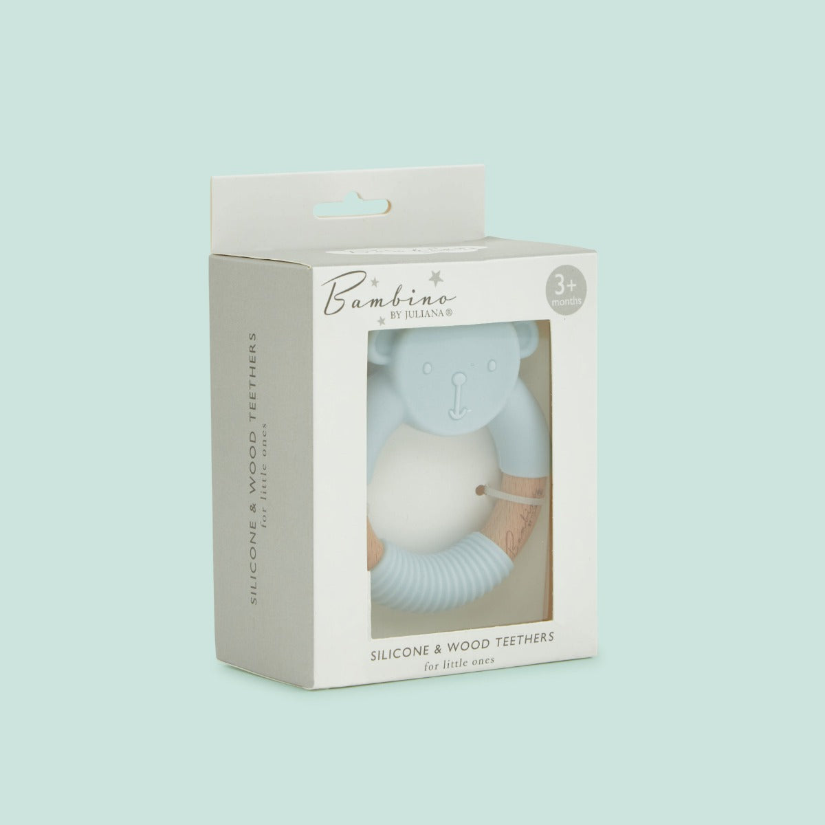 Blue Bear Teether Ring