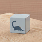 Blue Wooden Dinosaur Block FSC®