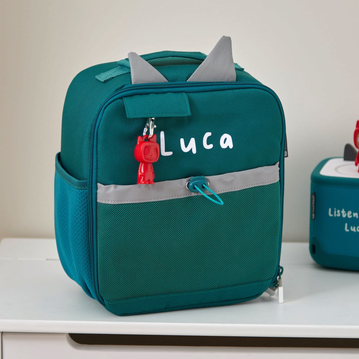 Personalised Tonies Teal Backpack with Creative Mini