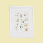 Personalised Animals and Numbers Wall Art