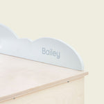 Personalised Tender Leaf Toys Bunny Design Storage Drawers Set