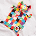 Rainbow Designs Personalised Colourful Elmer Comforter