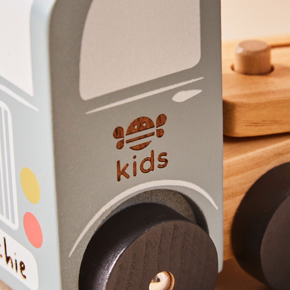 Personalised Just Bee Kids Transporter Lorry
