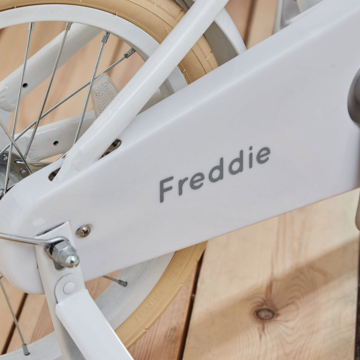 Personalised Banwood Classic Bicycle in White
