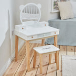 Personalised Tender Leaf Forest Design Dressing Table