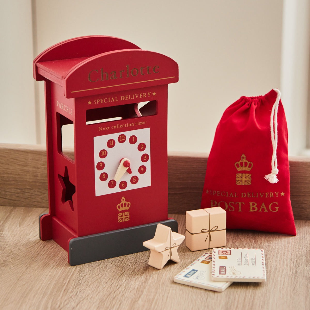Personalised Wooden Post Box Sorter Toy FSC®