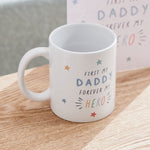Personalised Always My Hero Father's Day Mug