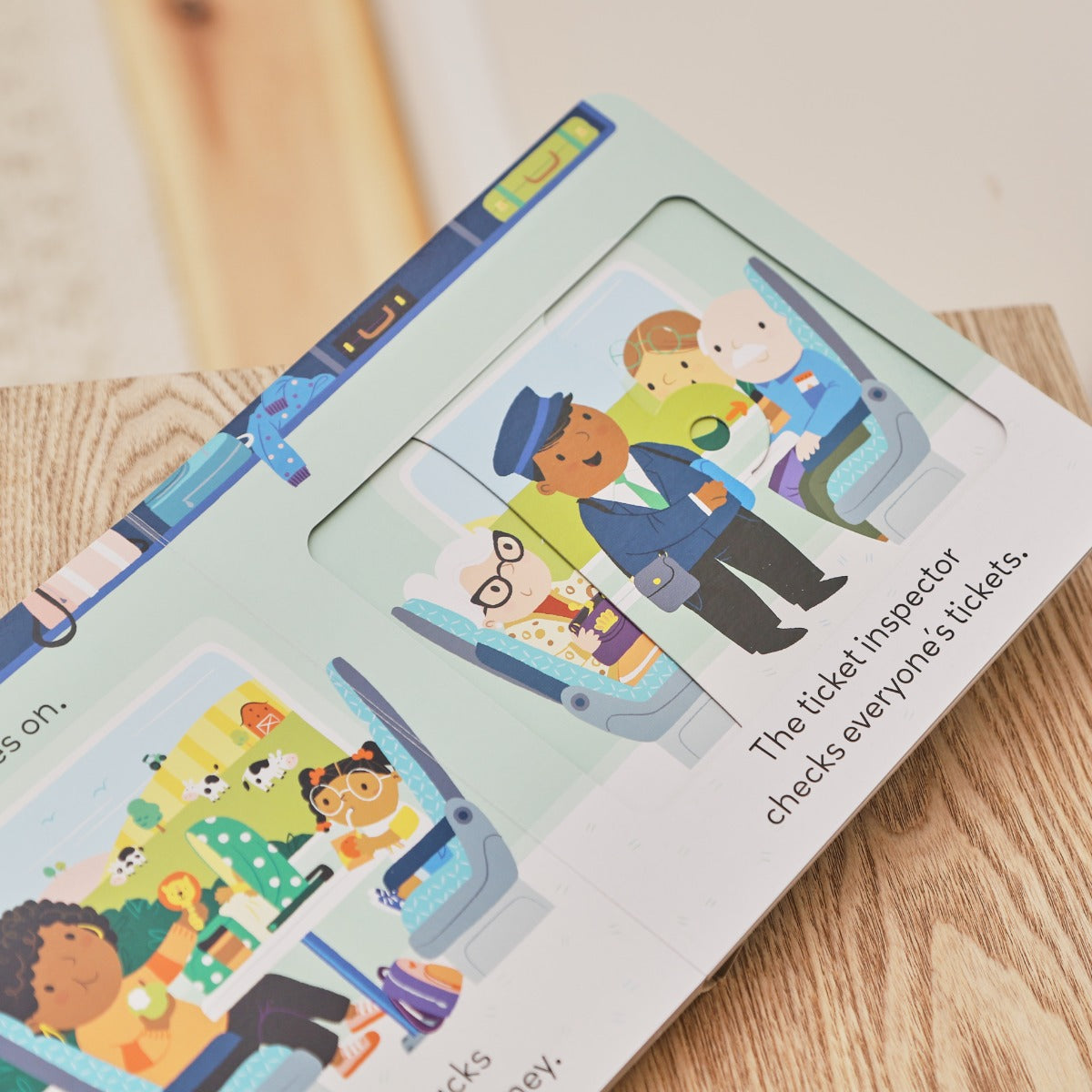 Little World: On the Train Book