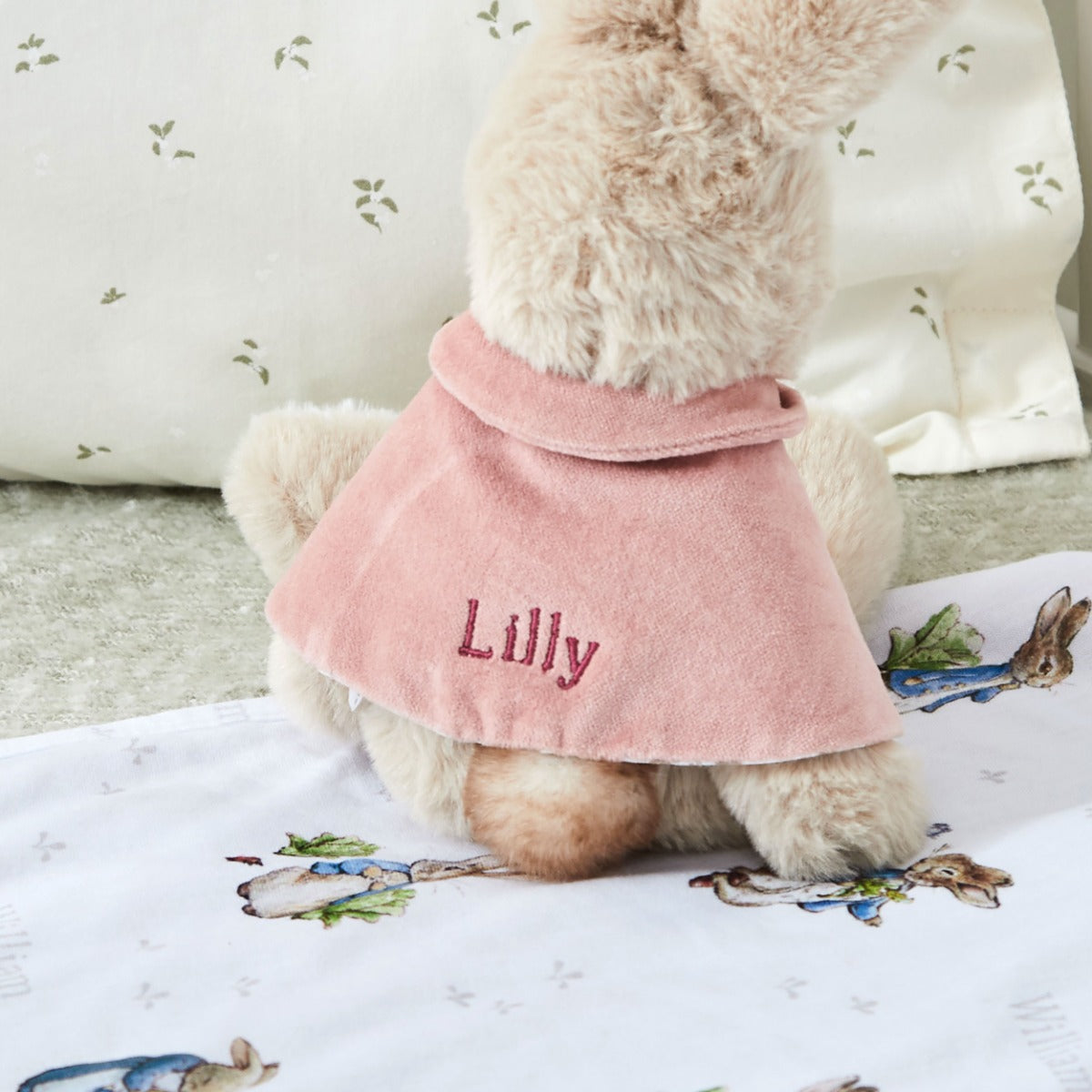 Rainbow Designs Personalised Signature Collection Flopsy Bunny Deluxe Soft Toy