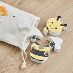 Personalised Orange Tree Toys Bee Wooden Puzzle