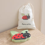 Personalised Orange Tree Toys Ladybird Wooden Puzzle