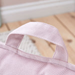 My Kids Personalised Pink Rainbow Cord Big Bean Bag Chair