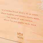 Personalised Just Bee Kids Wooden Doll’s House FSC®
