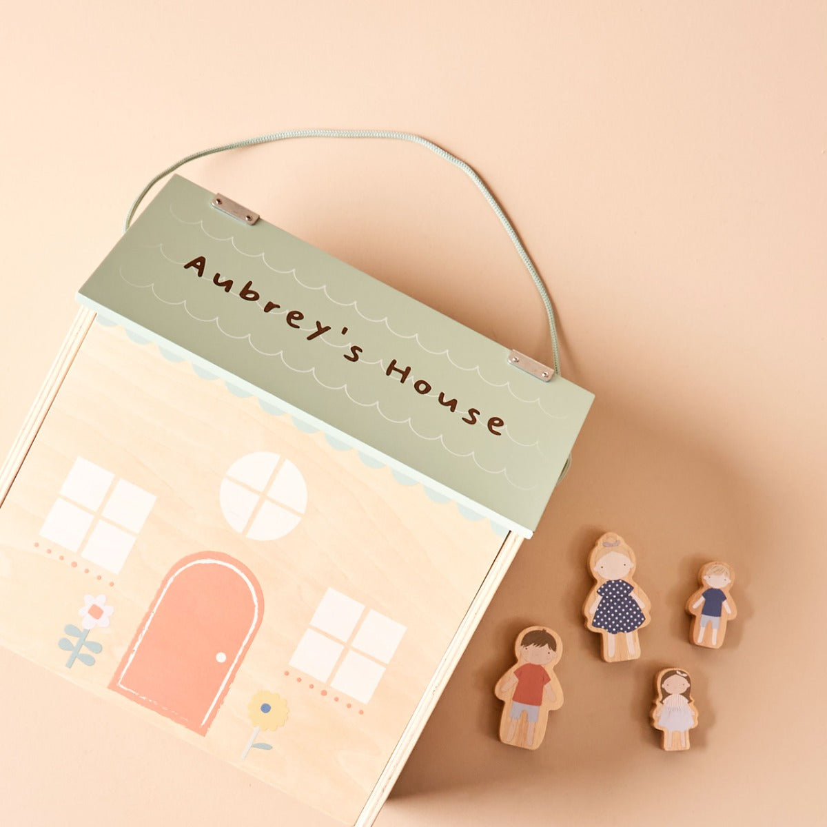 Personalised Just Bee Kids Wooden Doll’s House FSC®