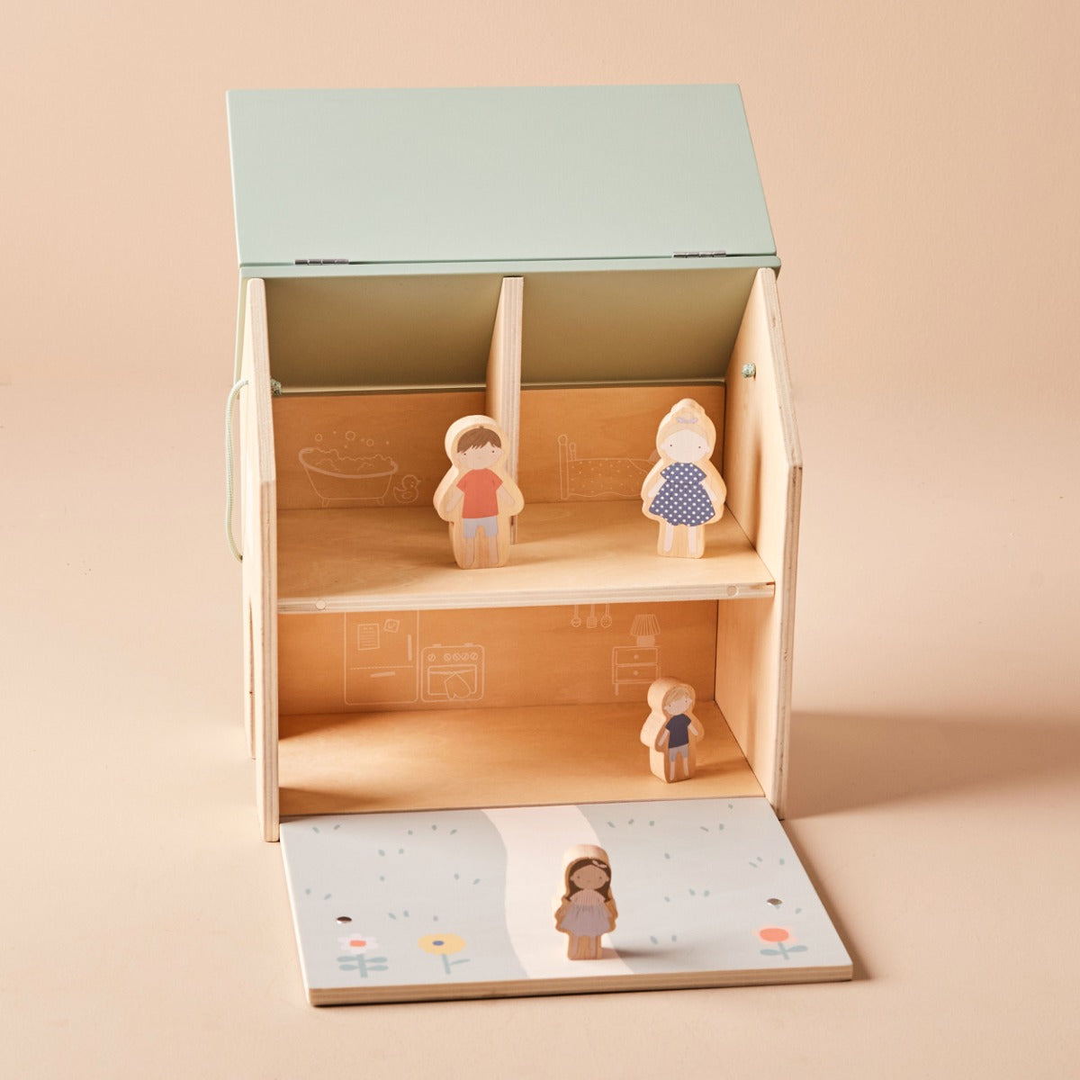 Personalised Just Bee Kids Wooden Doll’s House FSC®