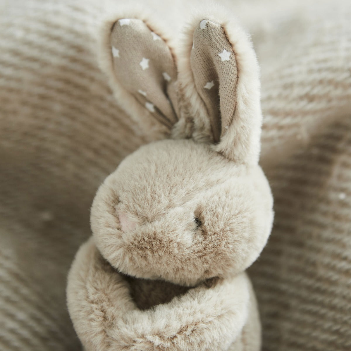 Mini Taupe Bunny Soft Toy