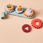 Personalised Just Bee Kids Wooden Turning Cog Toy FSC®