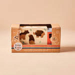 Personalised Just Bee Kids Wooden Safari Jeep Shape Sorter Toy FSC®