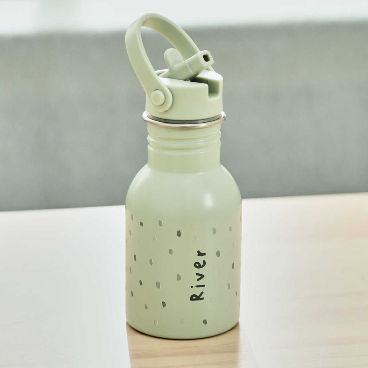 Personalised Sage Spot Water Bottle
