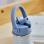 Personalised Blue Spot Water Bottle 