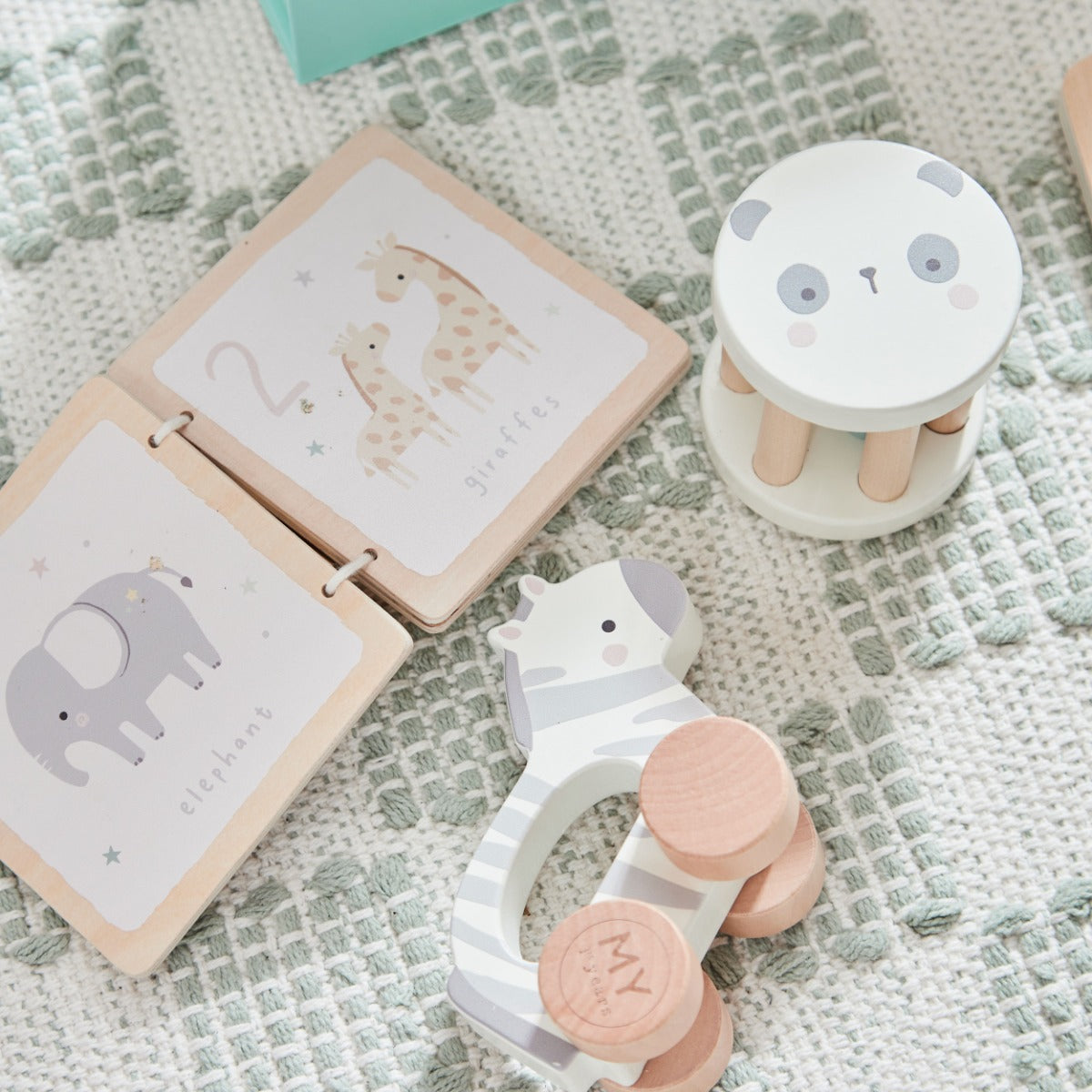 Personalised Born To Be Loved Wooden 6m+ Development Set FSC®