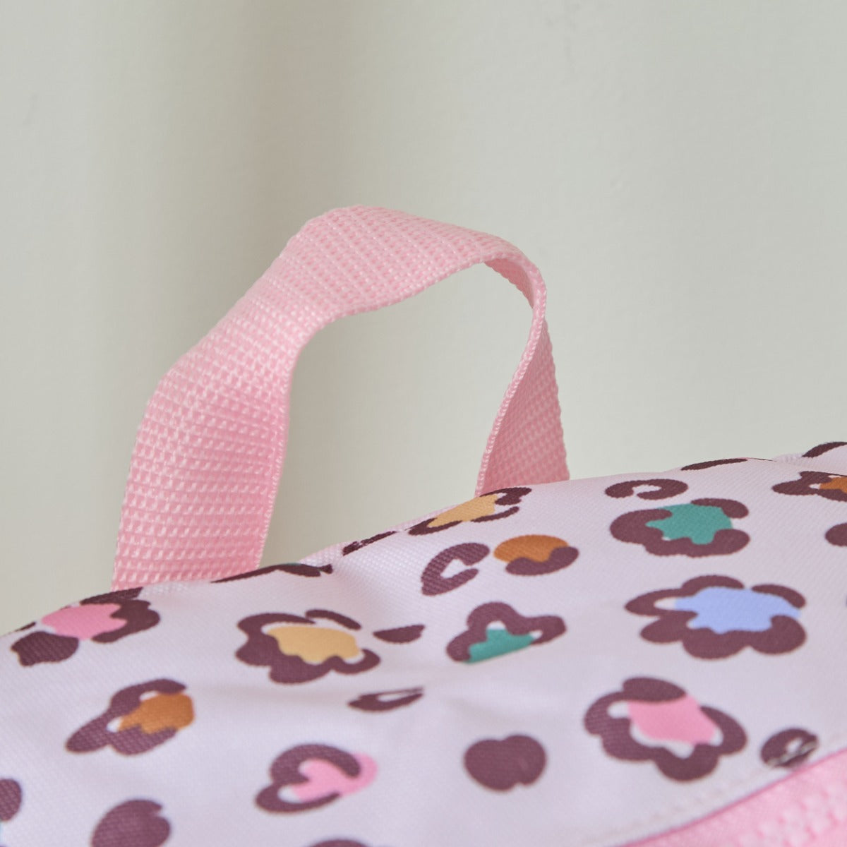 Personalised Leopard Print Big Backpack