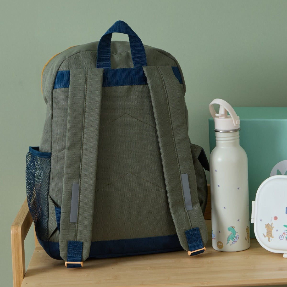 Personalised Busy Being Boys Big Backpack