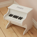 Personalised Wooden White Piano FSC®