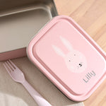 Personalised Trixie Mrs Rabbit Small Lunch Box