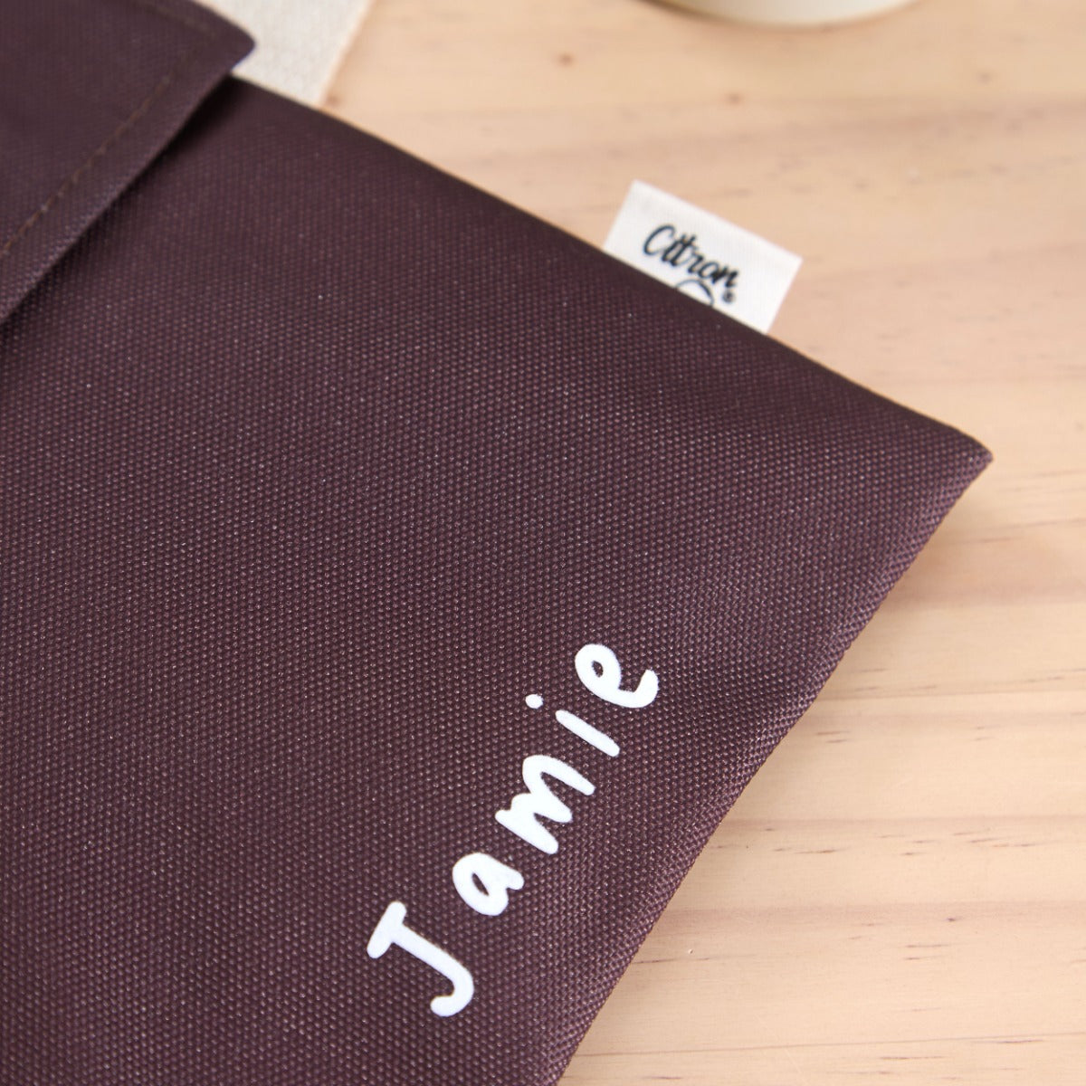 Personalised Citron Vehicle Print Reusable Sandwich Bags Set