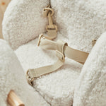 Personalised Nattou Cream Borg Elephant Rocker